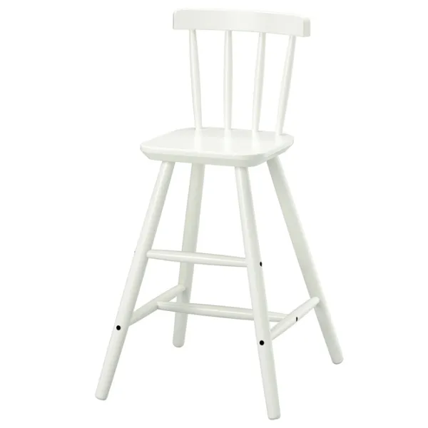 Детский стул Ikea Agam 11 лет / Белый photo 1