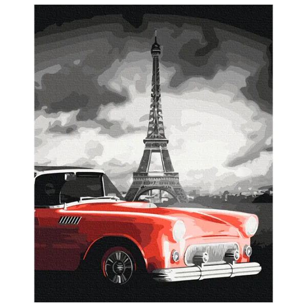 Pictură pe numere BrushMe Clasica franceză BS53716 50 x 40 cm / Verticală photo 1 Pictură pe numere BrushMe Clasica franceză BS53716 50 x 40 cm / Verticală photo 1