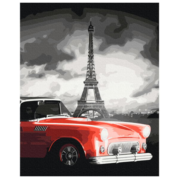 Pictură pe numere BrushMe Clasica franceză BS53716 50 x 40 cm / Verticală photo 1 Pictură pe numere BrushMe Clasica franceză BS53716 50 x 40 cm / Verticală photo 1