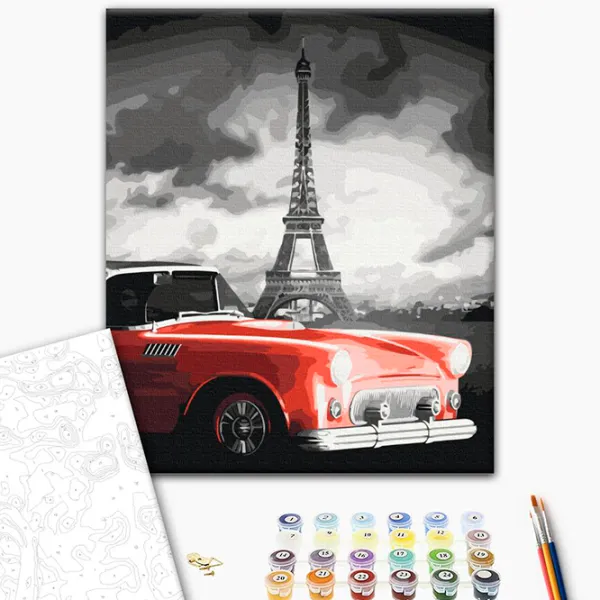 Pictură pe numere BrushMe Clasica franceză BS53716 50 x 40 cm / Verticală photo 2 Pictură pe numere BrushMe Clasica franceză BS53716 50 x 40 cm / Verticală photo 2