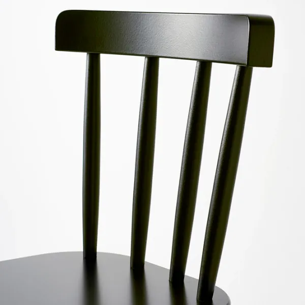 Детский стул Ikea Agam 11 лет / Черный photo 2