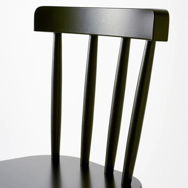 Детский стул Ikea Agam 11 лет / Черный photo 2