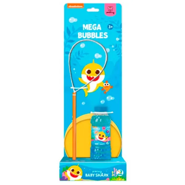 Мыльные пузыри DoDo Baby Shark 0.45л / 3+ photo 1 Мыльные пузыри DoDo Baby Shark 0.45л / 3+ photo 1