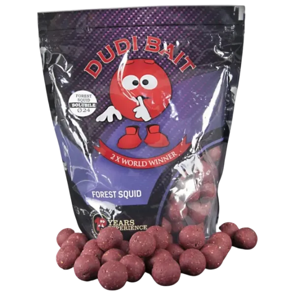 Boilies Dudi Bait Forest Squid Fruits / 1 kg / 24 mm photo 1