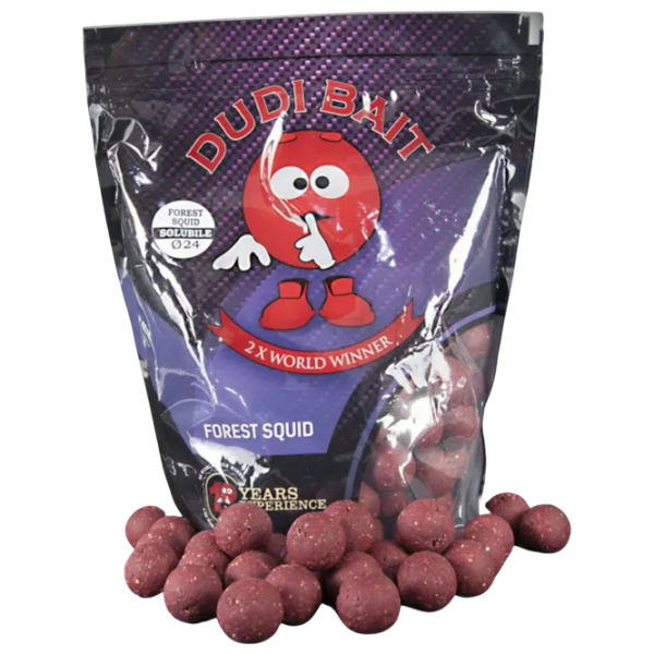 Boilies Dudi Bait Forest Squid Fruits / 1 kg / 24 mm photo 1