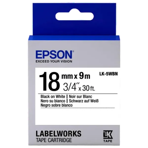 Картридж Epson LK-5WBN / /  photo 1