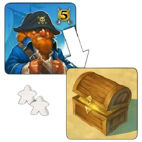 Joc educativ Cutia Jolly Roger 3+/ Dezvoltare photo 3