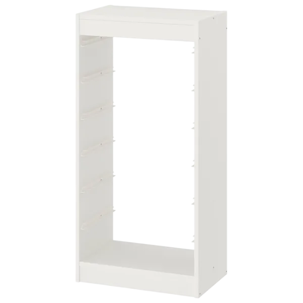 Стеллаж с контейнерами Ikea Trofast 4 94 x 46 x 30см cm / ЛДСП / White photo 2