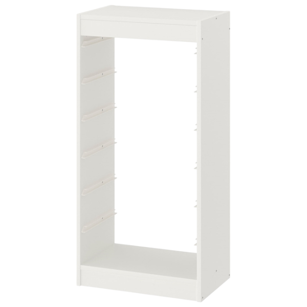 Стеллаж с контейнерами Ikea Trofast 4 94 x 46 x 30см cm / ЛДСП / White photo 2