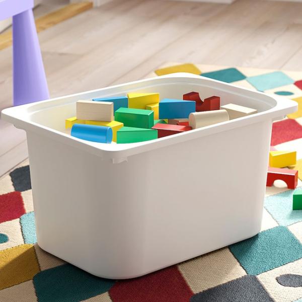 Стеллаж с контейнерами Ikea Trofast 6 52 x 93 x 44см cm / Массивная сосна / Дуб cонома photo 5