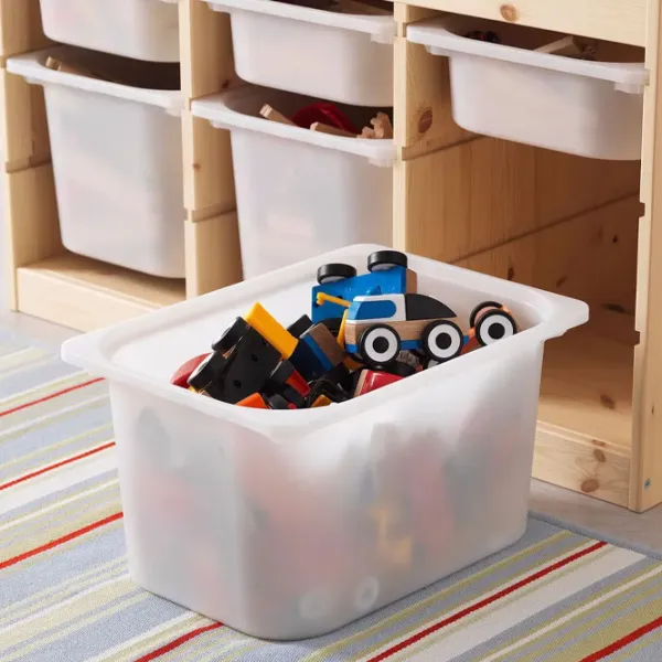 Стеллаж с контейнерами Ikea Trofast 6 52 x 93 x 44см cm / Массивная сосна / Дуб cонома photo 7