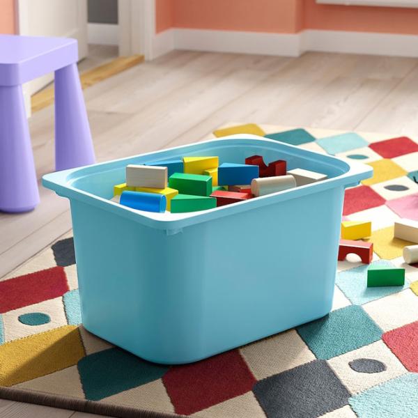 Стеллаж с контейнерами Ikea Trofast 6 94 x 99 x 44см cm / ЛДСП / White photo 7