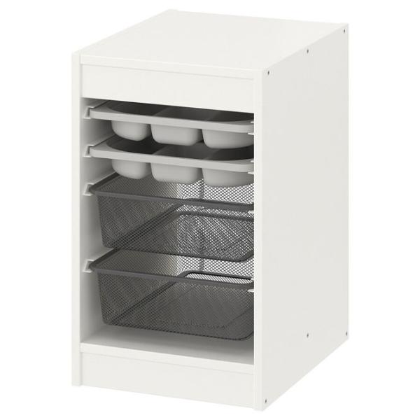 Стеллаж Ikea Trofast 2 56 x 34 x 44см cm / ЛДСП / White photo 1