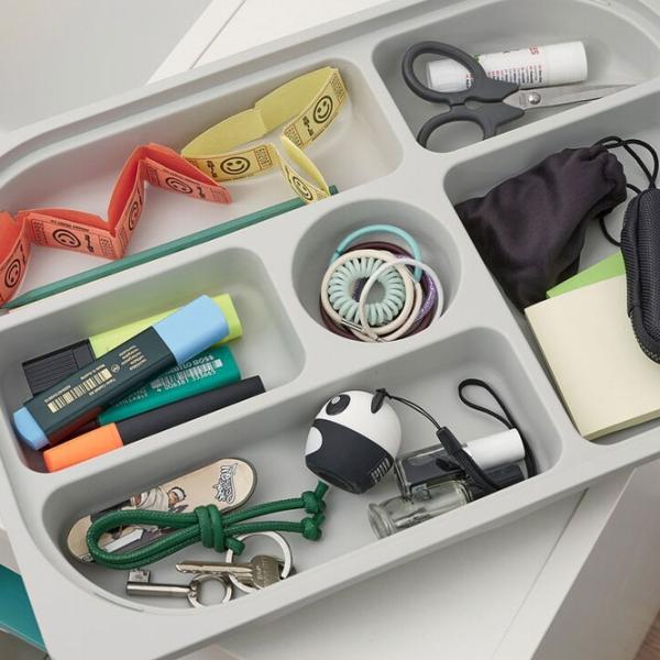 Стеллаж Ikea Trofast 2 56 x 34 x 44см cm / ЛДСП / White photo 3