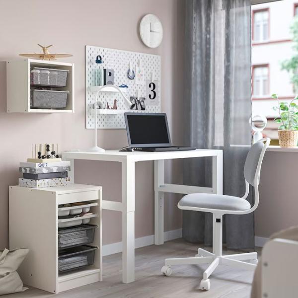 Стеллаж Ikea Trofast 2 56 x 34 x 44см cm / ЛДСП / White photo 5