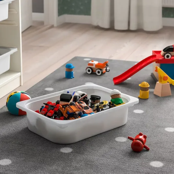 Стеллаж с контейнерами Ikea Trofast 3 56 x 34 x 44см cm / ЛДСП / White photo 2