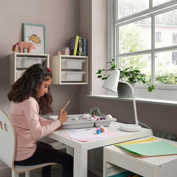 Стеллаж с контейнерами Ikea Trofast 3 56 x 34 x 44см cm / ЛДСП / White photo 3