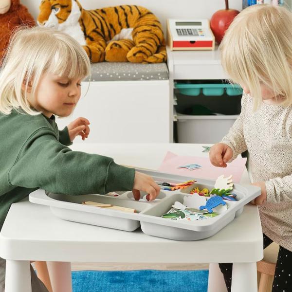 Стеллаж с контейнерами Ikea Trofast 3 56 x 34 x 44см cm / ЛДСП / White photo 5