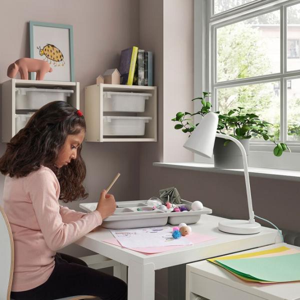 Стеллаж с контейнерами Ikea Trofast 3 56 x 34 x 44см cm / ЛДСП / White photo 5