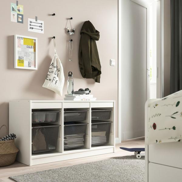 Стеллаж Ikea Trofast 6 56 x 99 x 44см cm / ЛДСП / White photo 3