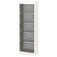 Стеллаж Ikea Trofast 5 145 x 46 x 30см cm / ЛДСП / White
