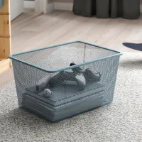 Стеллаж Ikea Trofast 3 91 x 44 x 30см cm / Массивная сосна / Дуб cонома photo 4