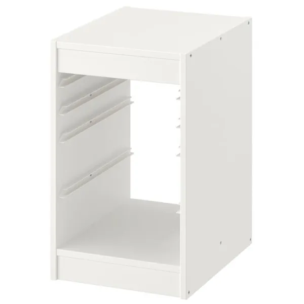 Etajeră cu containere Ikea Trofast 3 56 x 34 x 44 cm / PAL / White photo 4 Etajeră cu containere Ikea Trofast 3 56 x 34 x 44 cm / PAL / White photo 4