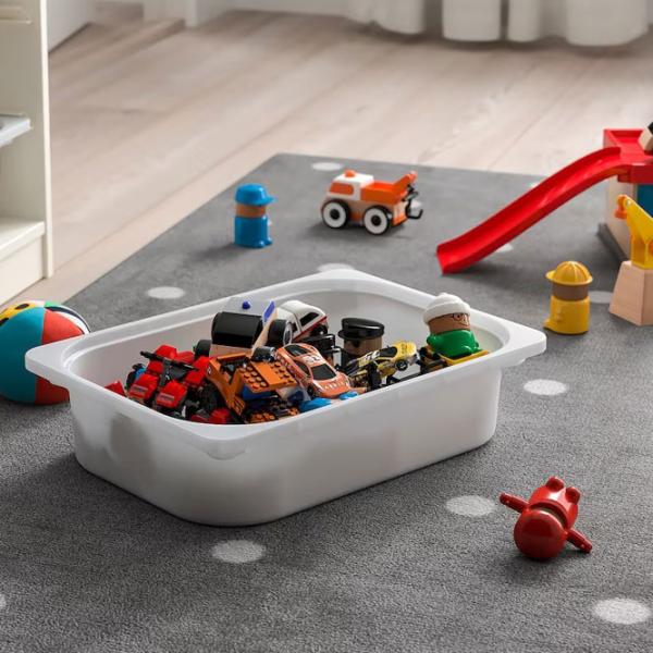 Etajeră cu containere Ikea Trofast 3 56 x 34 x 44 cm / PAL / White photo 6 Etajeră cu containere Ikea Trofast 3 56 x 34 x 44 cm / PAL / White photo 6