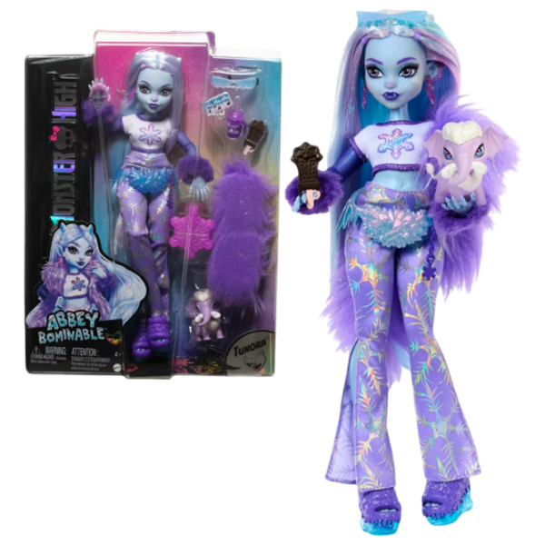 Кукла Mattel Abbey Bominable HNF64 модель / 3+ photo 1 Кукла Mattel Abbey Bominable HNF64 модель / 3+ photo 1