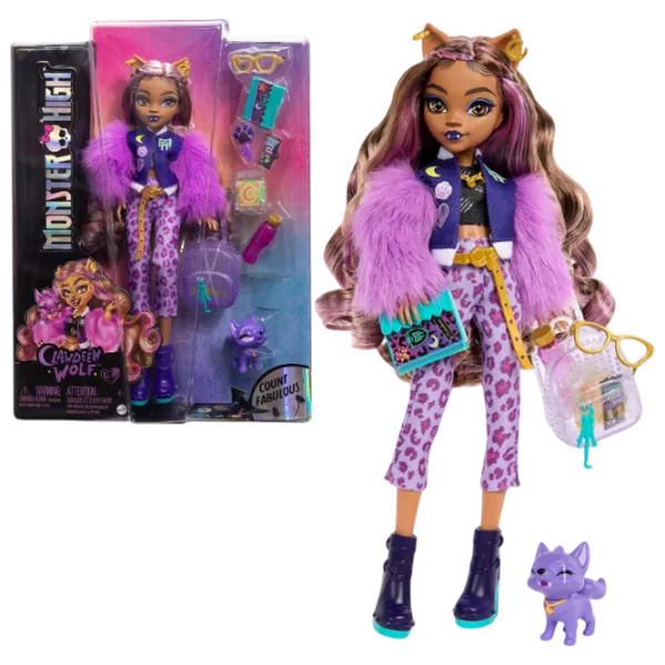 Кукла Mattel Clawdeen Wolf HRP65 модель / 3+ photo 1 Кукла Mattel Clawdeen Wolf HRP65 модель / 3+ photo 1