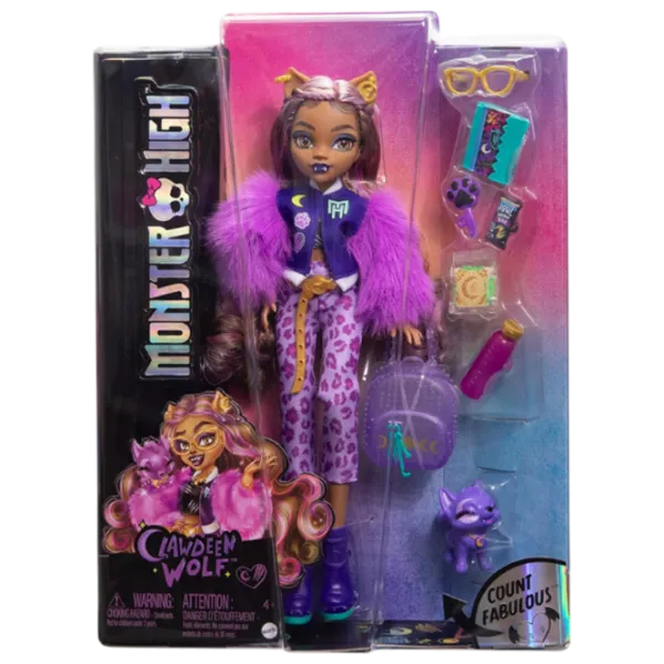Кукла Mattel Clawdeen Wolf HRP65 модель / 3+ photo 5 Кукла Mattel Clawdeen Wolf HRP65 модель / 3+ photo 5