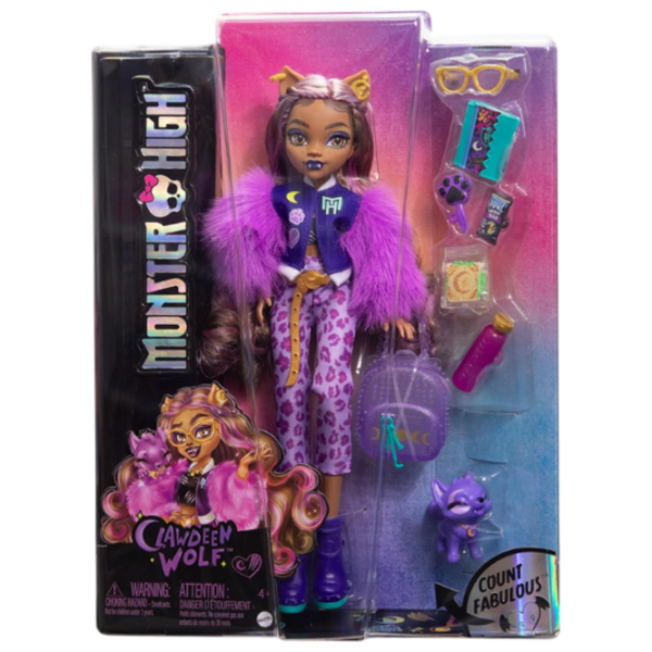 Кукла Mattel Clawdeen Wolf HRP65 модель / 3+ photo 5 Кукла Mattel Clawdeen Wolf HRP65 модель / 3+ photo 5