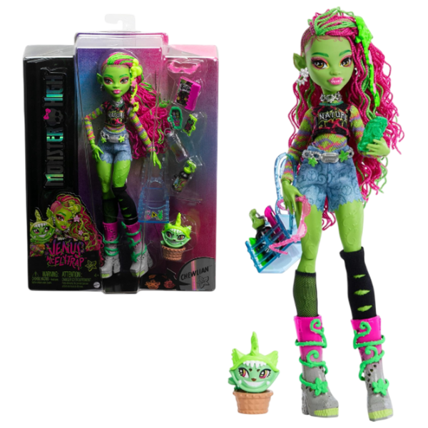 Кукла Mattel Venus McFlytrap HRP81 модель / 4+ photo 1 Кукла Mattel Venus McFlytrap HRP81 модель / 4+ photo 1