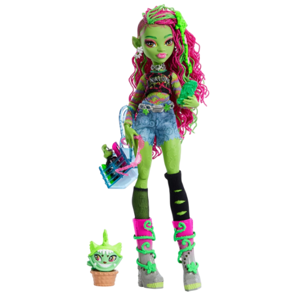 Кукла Mattel Venus McFlytrap HRP81 модель / 4+ photo 2 Кукла Mattel Venus McFlytrap HRP81 модель / 4+ photo 2