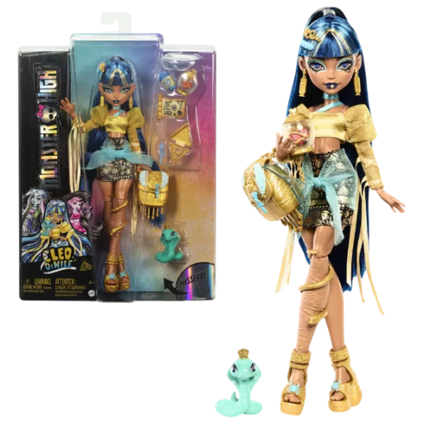 Кукла Mattel Cleo De Nile HXH74 модель / 4+ photo 1 Кукла Mattel Cleo De Nile HXH74 модель / 4+ photo 1