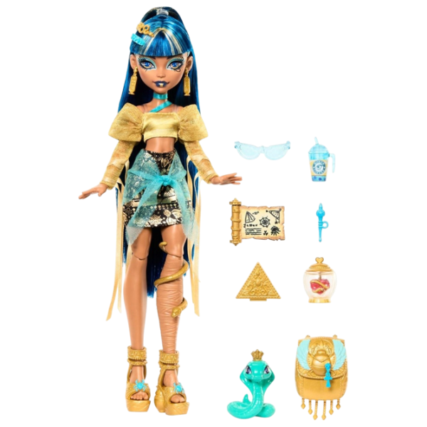 Кукла Mattel Cleo De Nile HXH74 модель / 4+ photo 4 Кукла Mattel Cleo De Nile HXH74 модель / 4+ photo 4