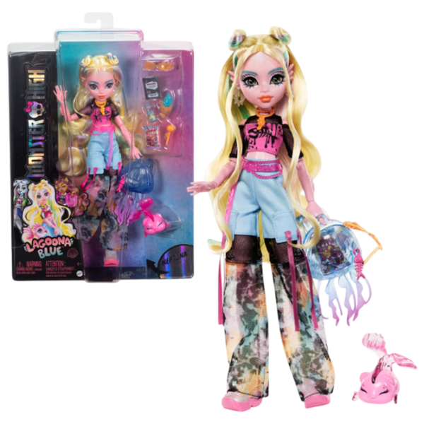 Кукла Mattel Lagoona Blue HXH75 модель / 4+ photo 1 Кукла Mattel Lagoona Blue HXH75 модель / 4+ photo 1