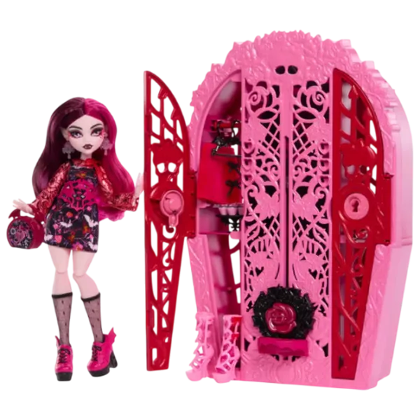Кукла Mattel Skulltimate Secrets Draculaura HYT72 модель / 4+ photo 4 Кукла Mattel Skulltimate Secrets Draculaura HYT72 модель / 4+ photo 4