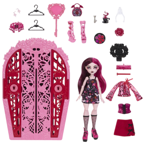Кукла Mattel Skulltimate Secrets Draculaura HYT72 модель / 4+ photo 5 Кукла Mattel Skulltimate Secrets Draculaura HYT72 модель / 4+ photo 5