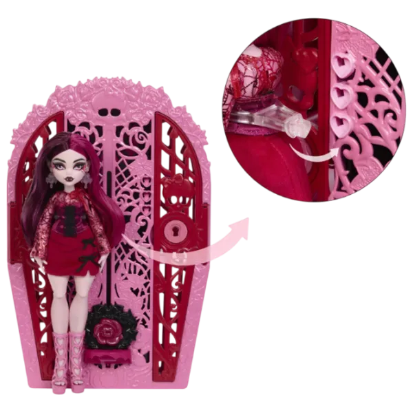 Кукла Mattel Skulltimate Secrets Draculaura HYT72 модель / 4+ photo 6 Кукла Mattel Skulltimate Secrets Draculaura HYT72 модель / 4+ photo 6