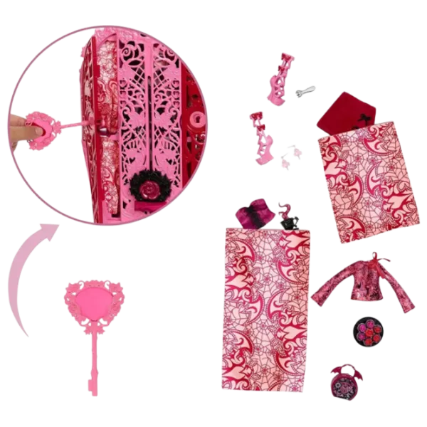 Кукла Mattel Skulltimate Secrets Draculaura HYT72 модель / 4+ photo 8 Кукла Mattel Skulltimate Secrets Draculaura HYT72 модель / 4+ photo 8