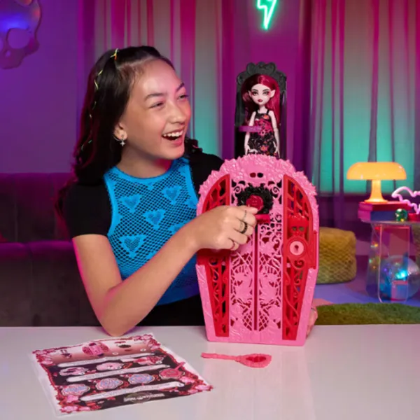 Кукла Mattel Skulltimate Secrets Draculaura HYT72 модель / 4+ photo 11 Кукла Mattel Skulltimate Secrets Draculaura HYT72 модель / 4+ photo 11