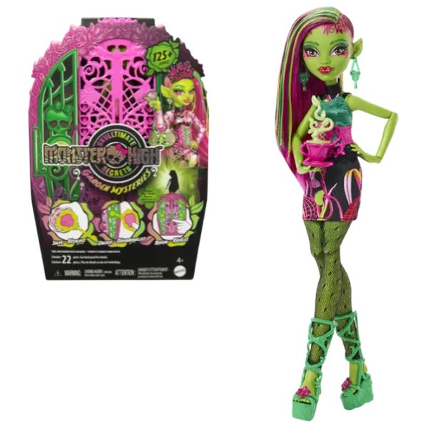 Кукла Mattel Skultimate Secrets Venus McFlytrap HYT75 модель / 4+ photo 1 Кукла Mattel Skultimate Secrets Venus McFlytrap HYT75 модель / 4+ photo 1