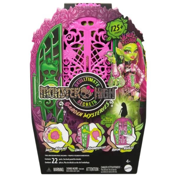 Кукла Mattel Skultimate Secrets Venus McFlytrap HYT75 модель / 4+ photo 9 Кукла Mattel Skultimate Secrets Venus McFlytrap HYT75 модель / 4+ photo 9