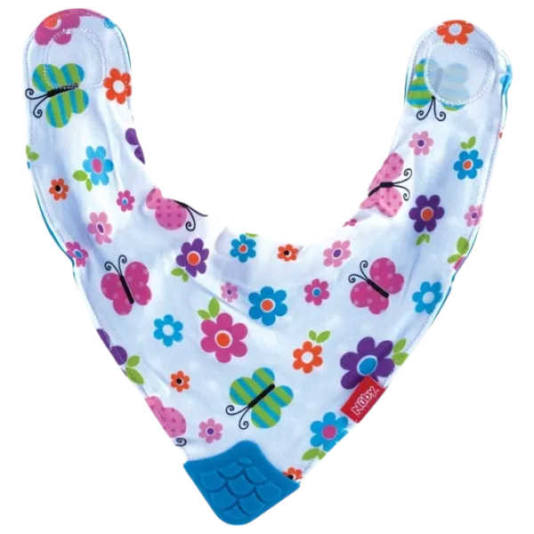 Слюнявчик Nuby ID4290  Бандана / Хлопок / Разноцветный photo 4