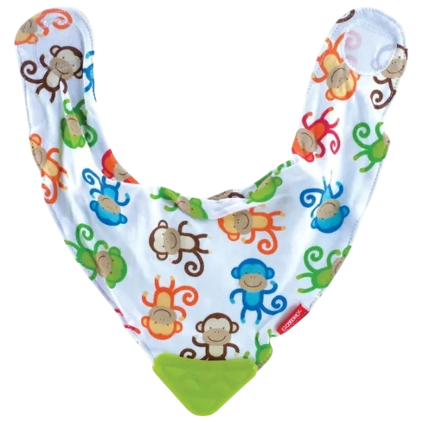 Слюнявчик Nuby ID4290  Бандана / Хлопок / Разноцветный photo 5