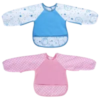 Слюнявчик Sevi Bebe ECO 54 Рубашка / Хлопок / Разноцветный