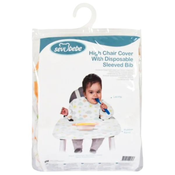 Слюнявчик Sevi Bebe 264 Классическая / Бумага / Разноцветный photo 1