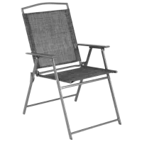 Set mobilă grădină Saska Garden 1055114 Metal / Sticlă / Stofă / Gray photo 3