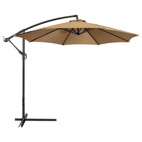 Umbrelă de grădină Procart UM002O Black Beige photo 1